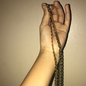 Gold plated necklace